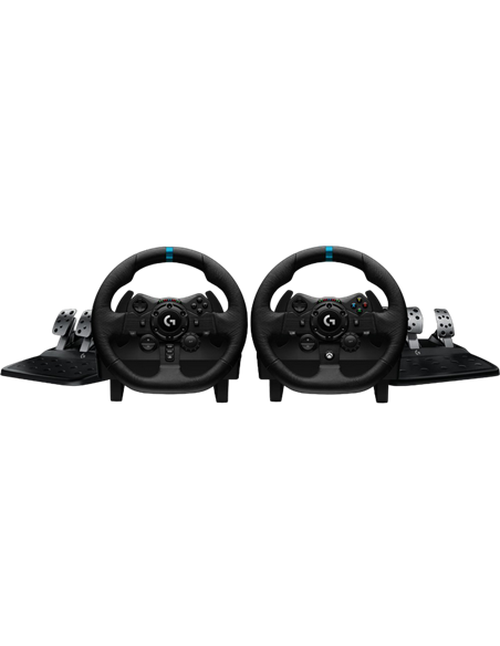 Игровой руль Logitech G923, Чёрный