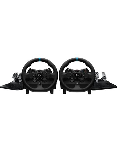 Игровой руль Logitech G923, Чёрный