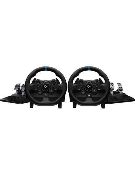 Игровой руль Logitech G923, Чёрный