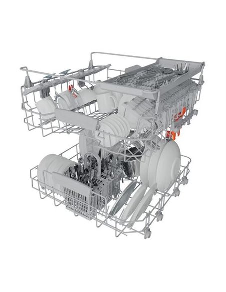 Mașină de spălat vase Hotpoint-Ariston HFC 3C41 CW X, Argintiu