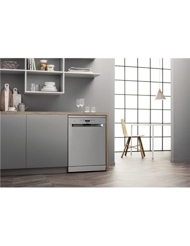 Mașină de spălat vase Hotpoint-Ariston HFC 3C41 CW X, Argintiu