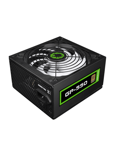 Блок питания для компьютеров Gamemax GP-550, 550Вт, ATX, Немодульный