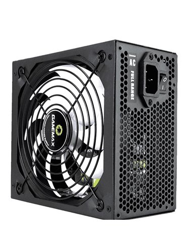 Блок питания для компьютеров Gamemax GP-550, 550Вт, ATX, Немодульный