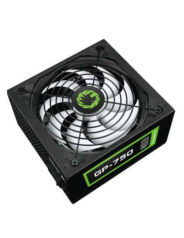Блок питания для компьютеров Gamemax GP-750, 750Вт, ATX, Немодульный