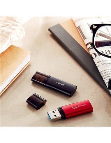 USB Flash накопитель Apacer AH25B, 128Гб, Чёрный