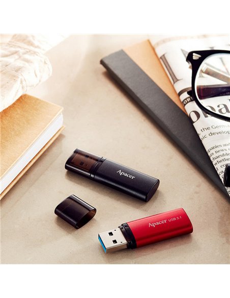 Memorie USB Apacer AH25B, 128GB, Negru