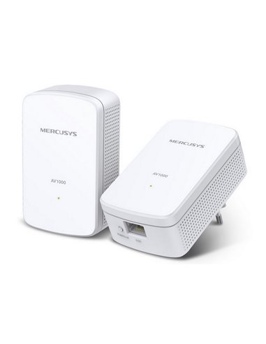 Powerline Adapter MERCUSYS MP500 KIT, AV1000, 1000 Mbps, Alb