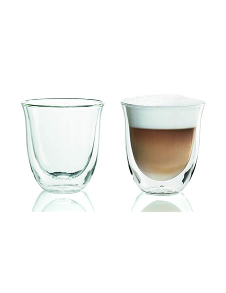 Set de pahare De'Longhi 190 ml 2 buc, Transparent