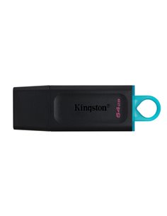 USB Flash накопитель Kingston DataTraveler Exodia, 64Гб, Черный/Синий 2