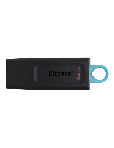 Memorie USB Kingston DataTraveler Exodia, 64GB, Negru/Albastru