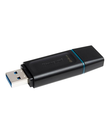 Memorie USB Kingston DataTraveler Exodia, 64GB, Negru/Albastru