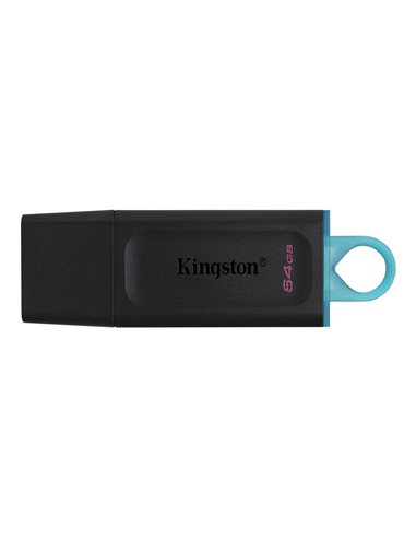 Memorie USB Kingston DataTraveler Exodia, 64GB, Negru/Albastru