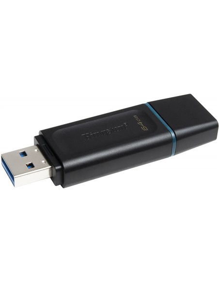 Memorie USB Kingston DataTraveler Exodia, 64GB, Negru/Albastru
