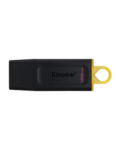 USB Flash накопитель Kingston DataTraveler Exodia, 128Гб, Чёрный/Жёлтый