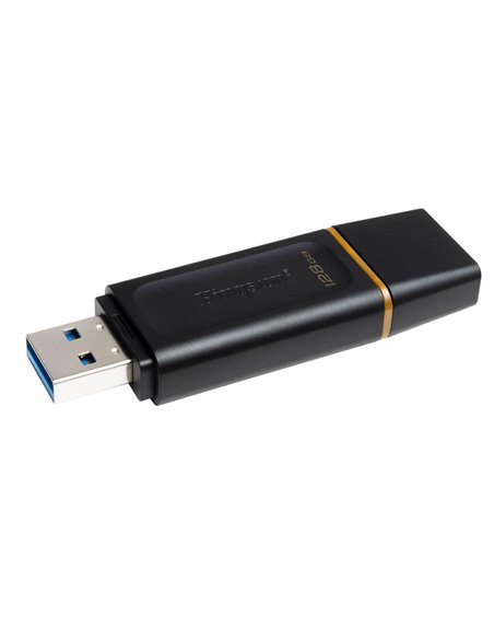 USB Flash накопитель Kingston DataTraveler Exodia, 128Гб, Чёрный/Жёлтый