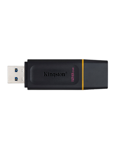 Memorie USB Kingston DataTraveler Exodia, 128GB, Negru/Galben