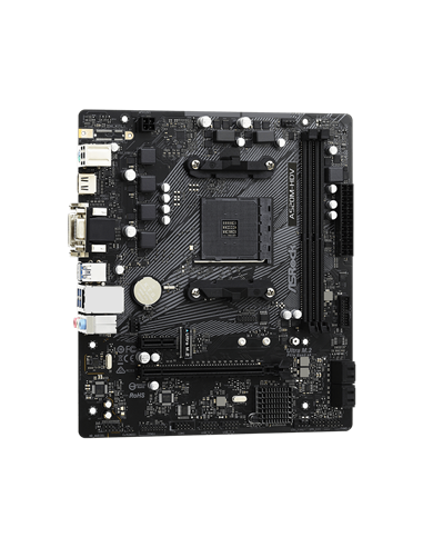 Материнская плата ASRock A520M-HDV, AM4, AMD A520, Micro-ATX