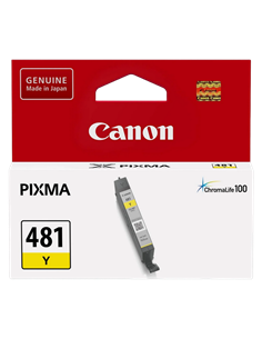 Картридж чернильный Canon CLI-481, 5,6мл, Жёлтый