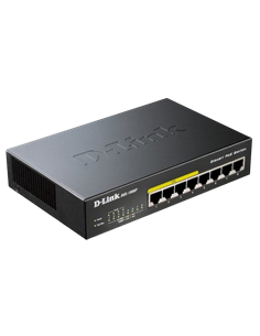 PoE коммутатор D-Link DGS-1008P, 4x IEEE 802.3af 2