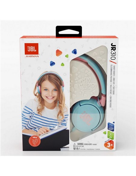 Наушники JBL JR310, Голубой