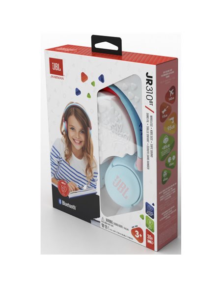 Наушники JBL JR310, Голубой