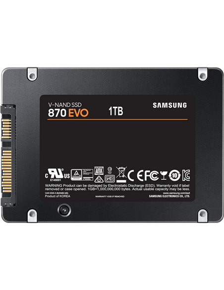 Unitate SSD Samsung 870 EVO  MZ-77E1T0, 1000GB, MZ-77E1T0BW