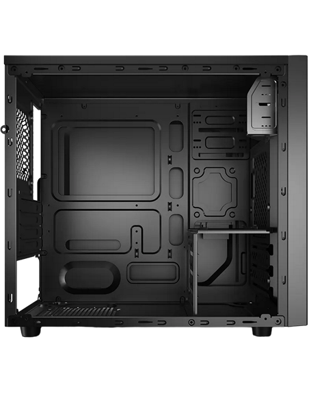 Компьютерный корпус Deepcool MATREXX 30 SI, Mini-Tower, Без блока питания, Чёрный