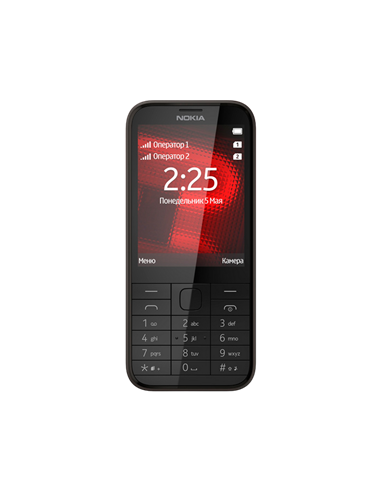 Мобильный телефон Nokia 225 Dual-SIM, Чёрный