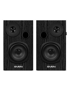 Компьютерные колонки 2.0 SVEN SPS-585, Чёрный 2