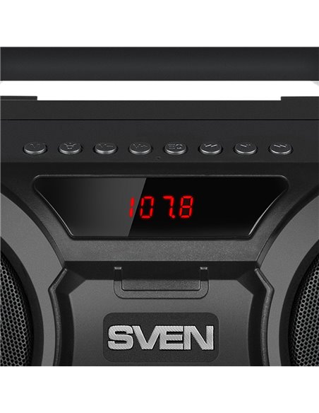 Портативная колонка SVEN PS-415, Чёрный