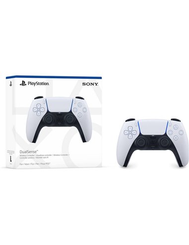 Геймпад SONY Playstation 5 DualSense, Белый | Черный