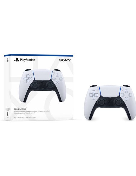 Геймпад SONY Playstation 5 DualSense, Белый | Черный