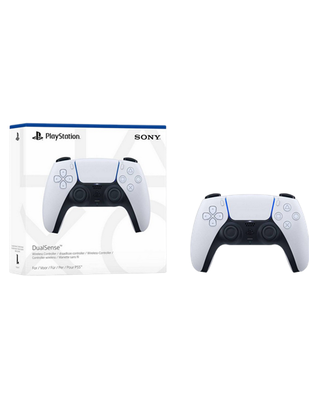 Геймпад SONY Playstation 5 DualSense, Белый | Черный