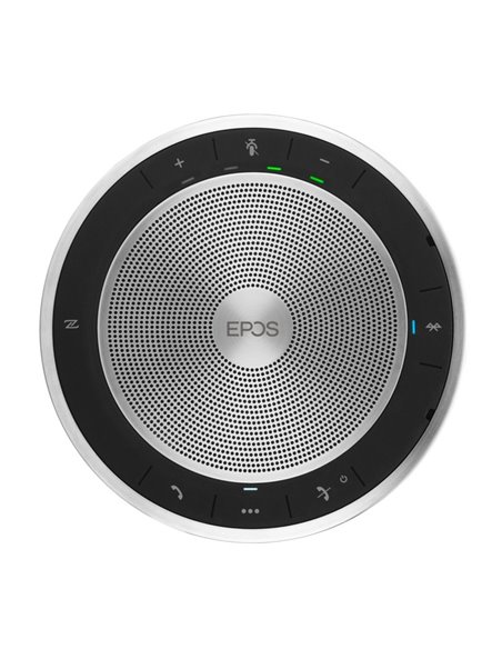 Microfon portabil pentru înregistrare vocală EPOS EXPAND SP 30+, Fără fir/Cu fir, Argintiu