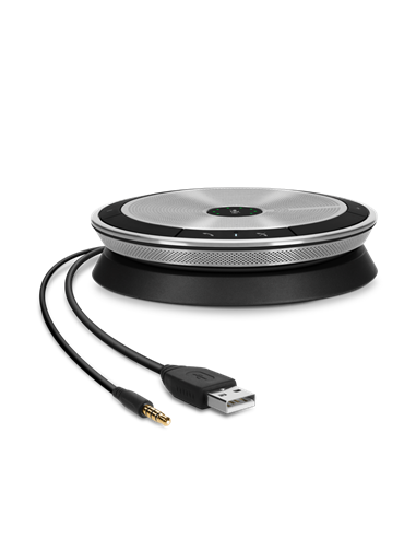 Microfon portabil pentru înregistrare vocală EPOS EXPAND SP 20 ML, Fără fir/Cu fir, Argintiu