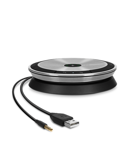 Microfon portabil pentru înregistrare vocală EPOS EXPAND SP 20 ML, Fără fir/Cu fir, Argintiu