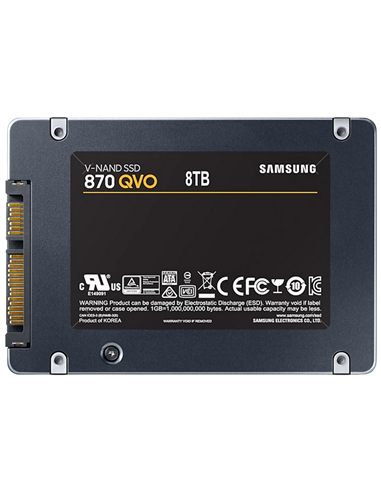 Накопитель SSD Samsung 870 QVO MZ-77Q8T0, 8000Гб, MZ-77Q8T0BW