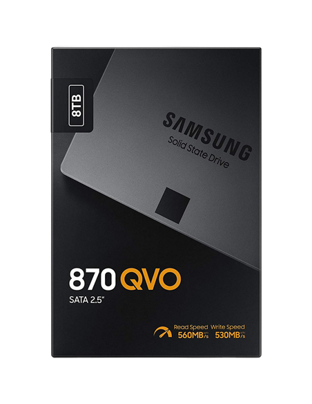 Накопитель SSD Samsung 870 QVO MZ-77Q8T0, 8000Гб, MZ-77Q8T0BW
