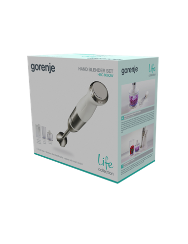 Blender de mână Gorenje Life collection HBC806QW, Alb