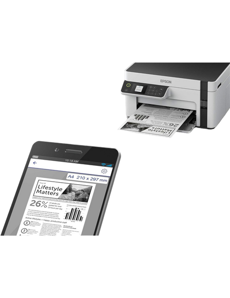 Струйный МФУ Epson M2120, Серый