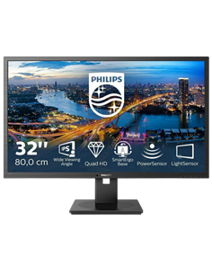31,5" Monitor Philips 325B1L, IPS 2560x1440 WQHD, Negru