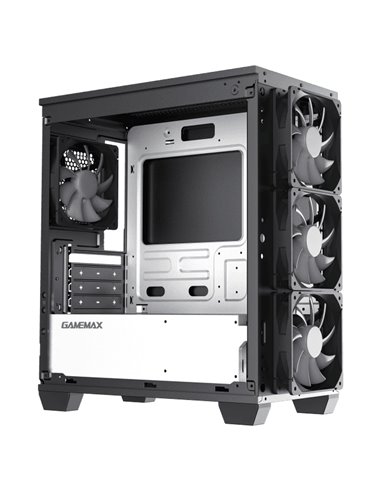 Carcasă PC Gamemax Aero Mini ECO, Micro-ATX, Fără PSU, Negru