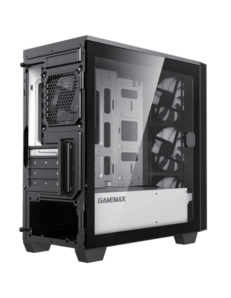 Компьютерный корпус Gamemax Aero Mini ECO, Micro-ATX, Без блока питания, Чёрный