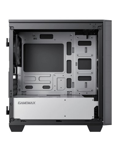 Компьютерный корпус Gamemax Aero Mini ECO, Micro-ATX, Без блока питания, Чёрный