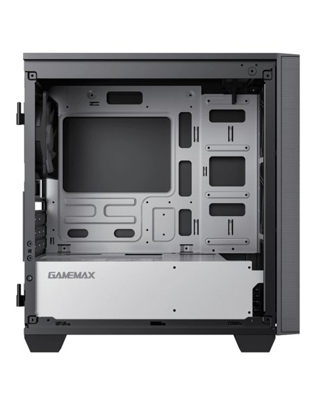 Компьютерный корпус Gamemax Aero Mini ECO, Micro-ATX, Без блока питания, Чёрный