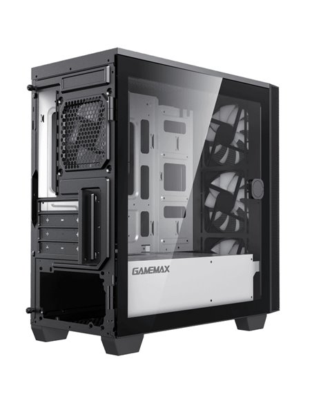 Компьютерный корпус Gamemax Aero Mini ECO, Micro-ATX, Без блока питания, Чёрный