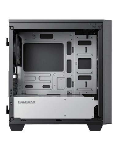Компьютерный корпус Gamemax Aero Mini ECO, Micro-ATX, Без блока питания, Чёрный