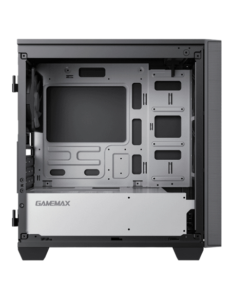 Carcasă PC Gamemax Aero Mini ECO, Micro-ATX, Fără PSU, Negru