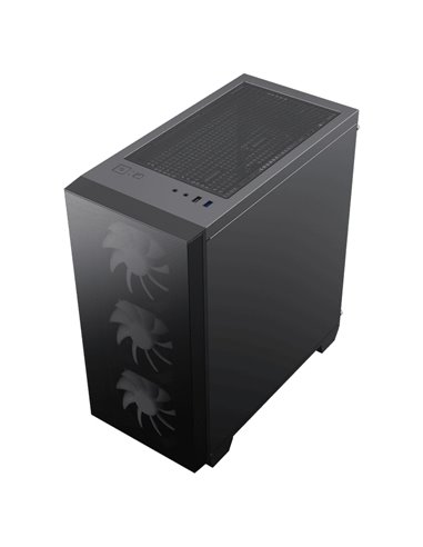 Компьютерный корпус Gamemax Aero Mini ECO, Micro-ATX, Без блока питания, Чёрный