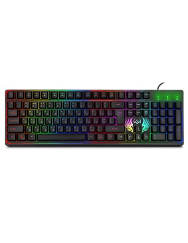 Клавиатура SVEN KB-G8000, Проводное, Чёрный